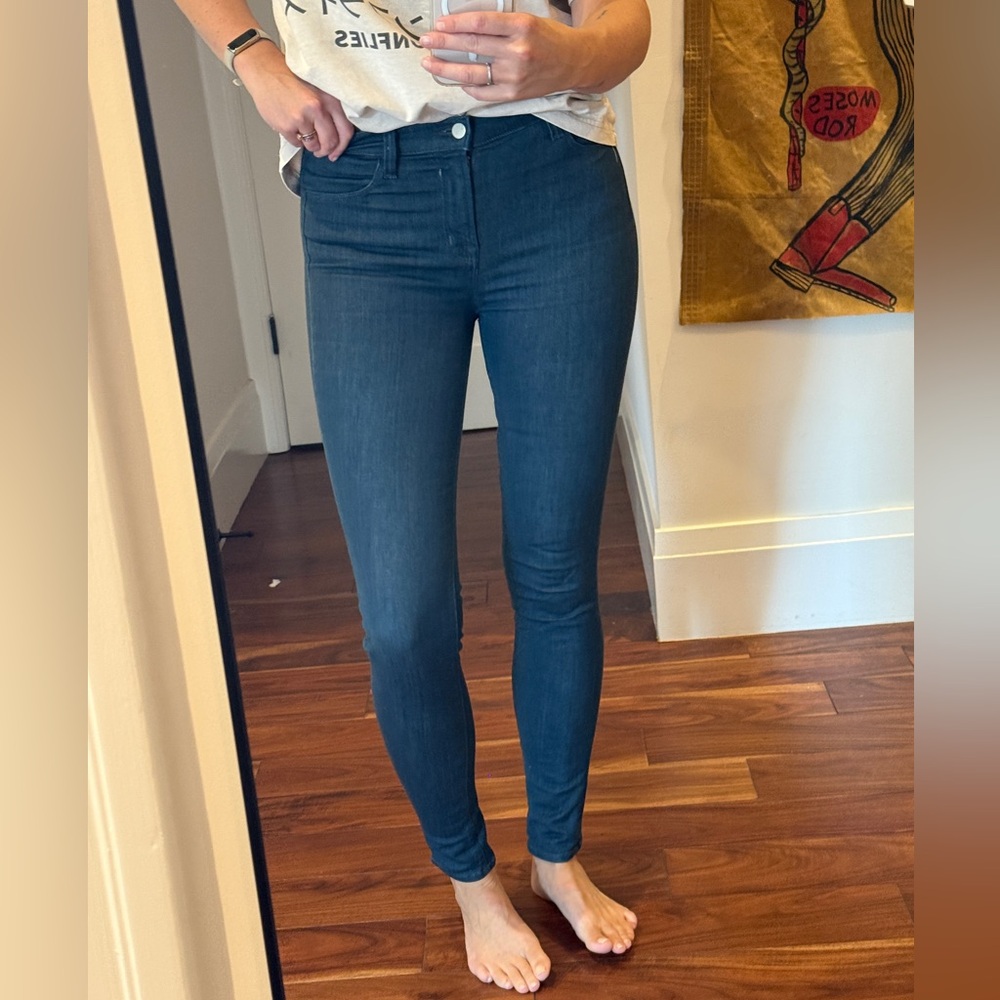 J Brand Maria high rise skinny jeans